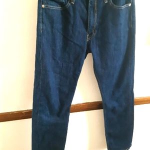 Mens Levi 513 dark wash denim 31/30